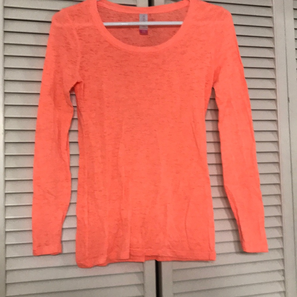 orange long sleeve